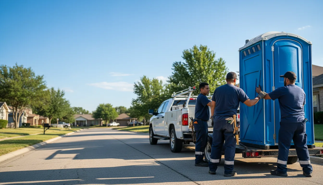 Portable Toilet Rental in Percival, IA near me